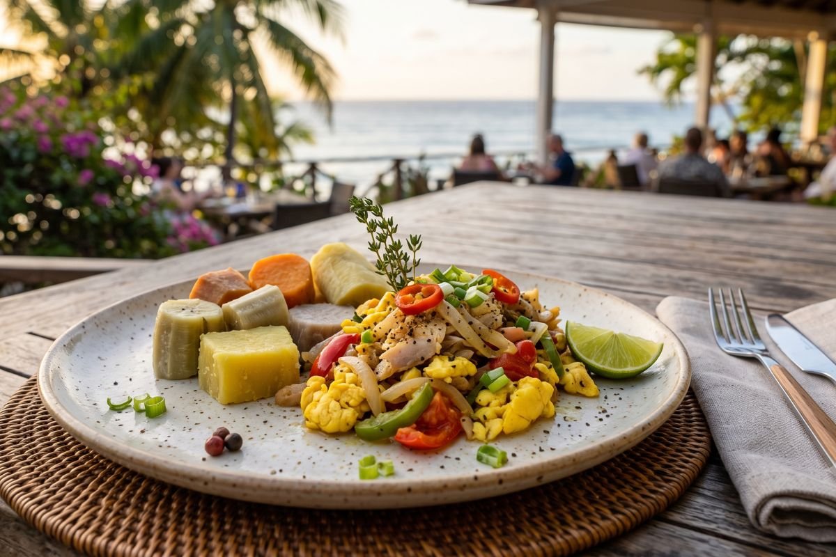 Ackee and saltfish