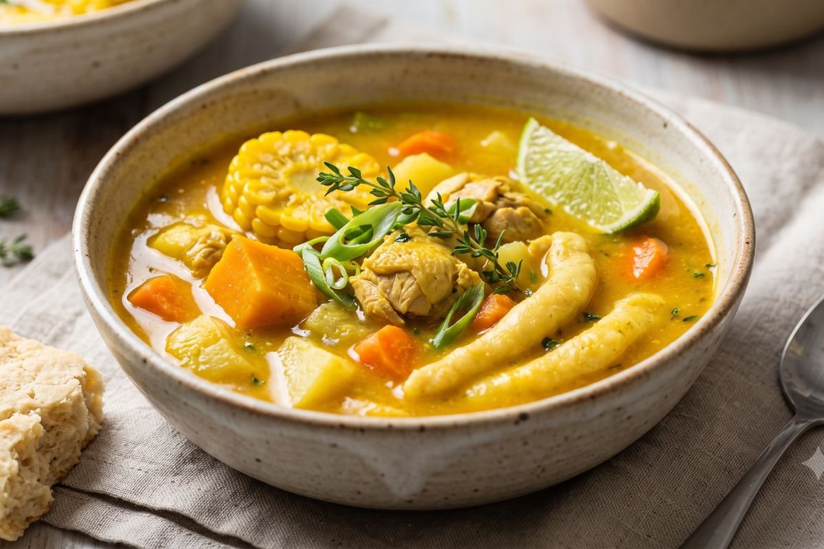 Jamaican chicken soup