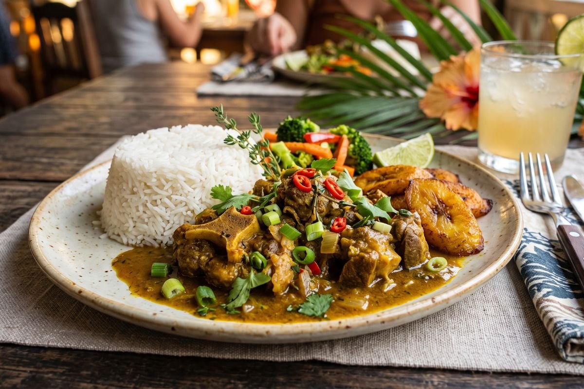 Jamaican curry goat